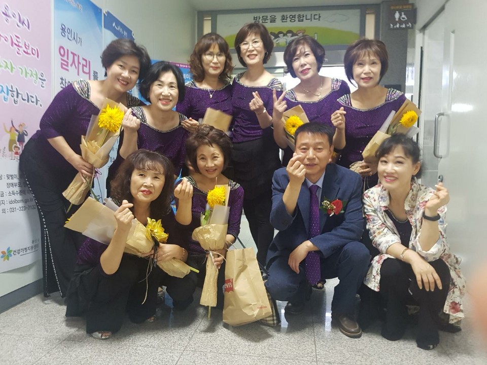 2018년 신갈동주민자치센터 작품발표회 사진 사진